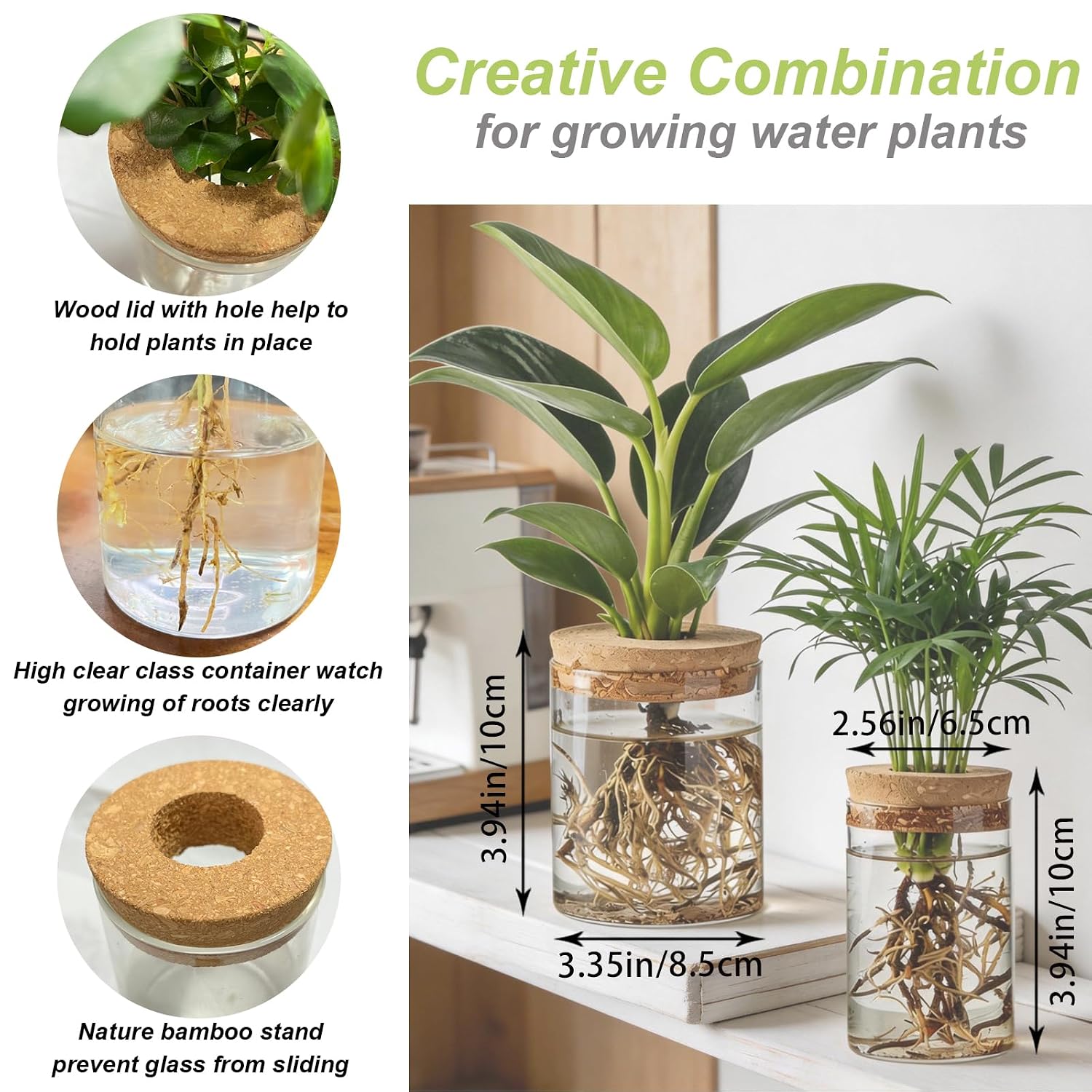 Glazen kweekstations, 2 grote  - Propagation Station Vase recensie en prijs