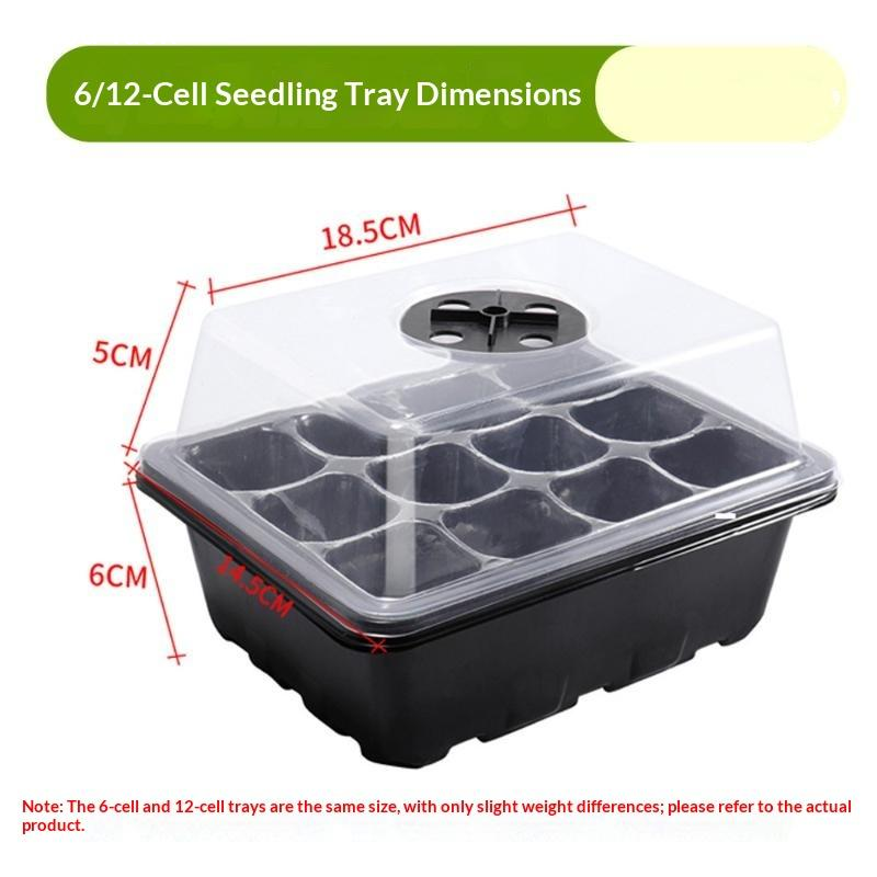 Answer6/12-cel zaaitray voor t - Humidity Dome Kit recensie en prijs
